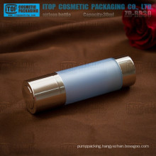 ZB-RB30 30ml hot-selling classical 1oz round rotate pump double layers plastic acrylic cosmetics airless bottles